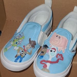 Toy story painted vans